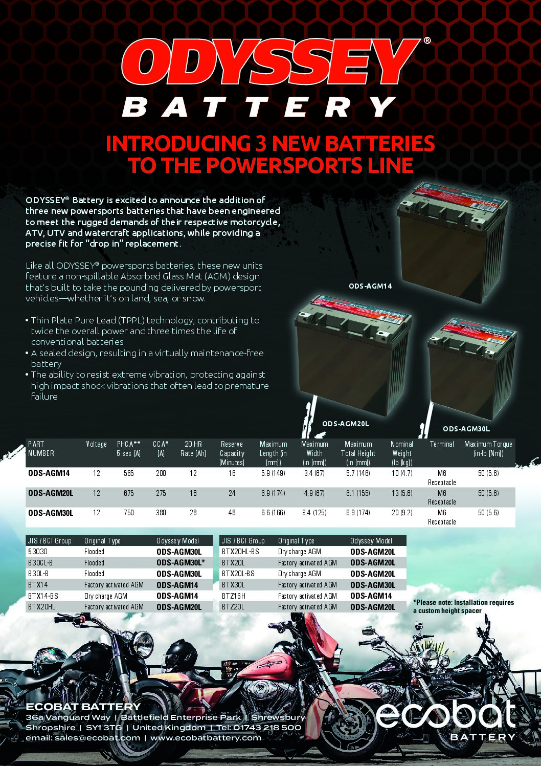 Odyssey Harley Bikes